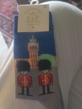 S&P Premium Kids Socks in Deep Blue
